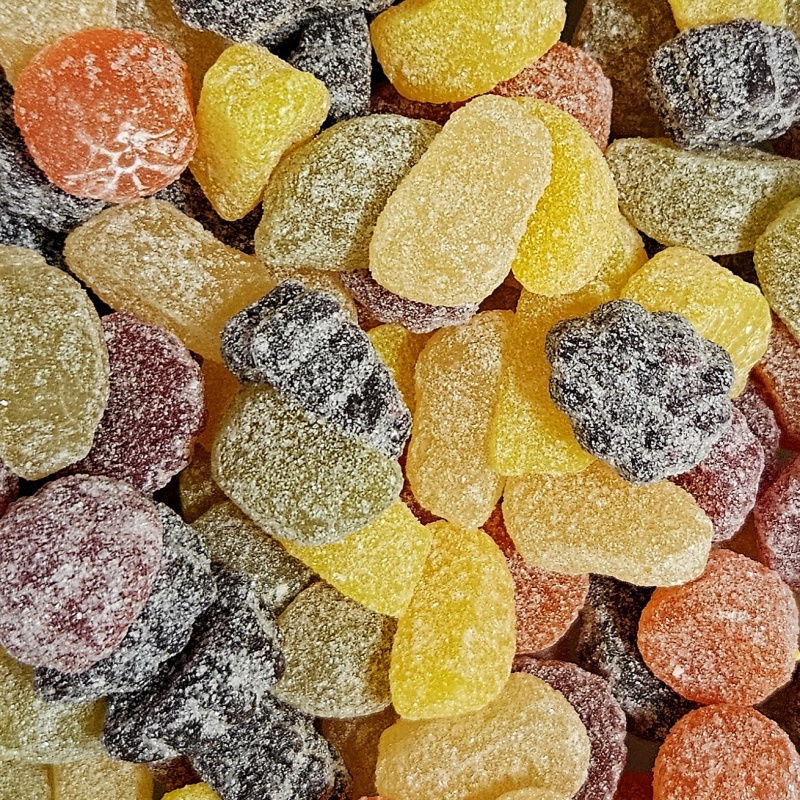 Fruit Pastilles Jelly Retro Pick & Mix Sweets Taveners 100g